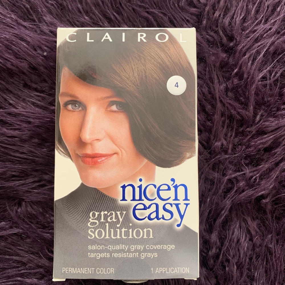 Brand new: Grey hair dye